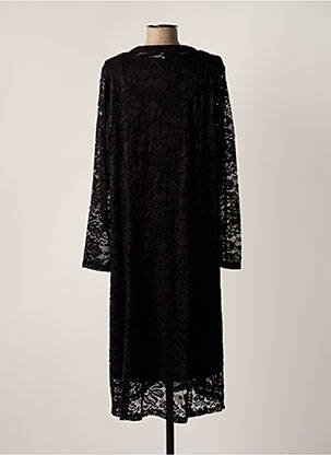 Rochie midi mâneci lungi mâneci lungi negru CISO femeie