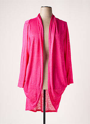 Vestă cu mâneci lungi roz FRANCK ANNA femeie