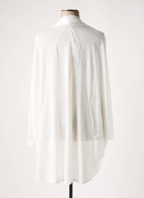 Vestă cu mâneci lungi alb FRANCK ANNA femeie