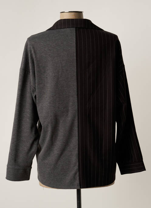 Jachete casual gri FRANCK ANNA femeie