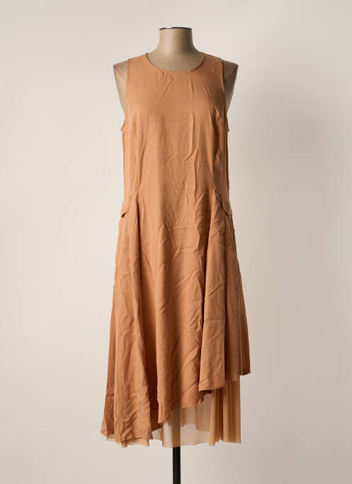 Rochie midi roz SEMIOLOGY femeie