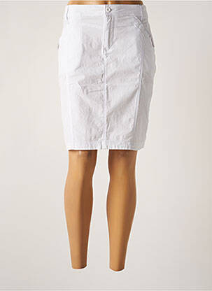 Fustă midi alb TELMAIL femeie