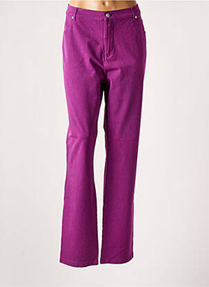 Pantalon slim violet MARBLE femeie