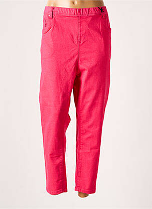 Pantalon drept roz TELMAIL femeie