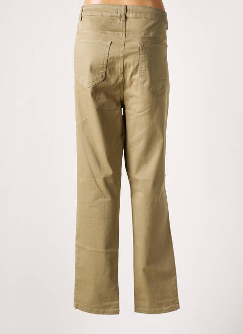 Pantalon slim bej YESTA femeie