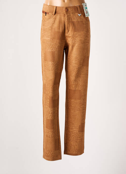 Pantalon slim maro S.QUISE femeie