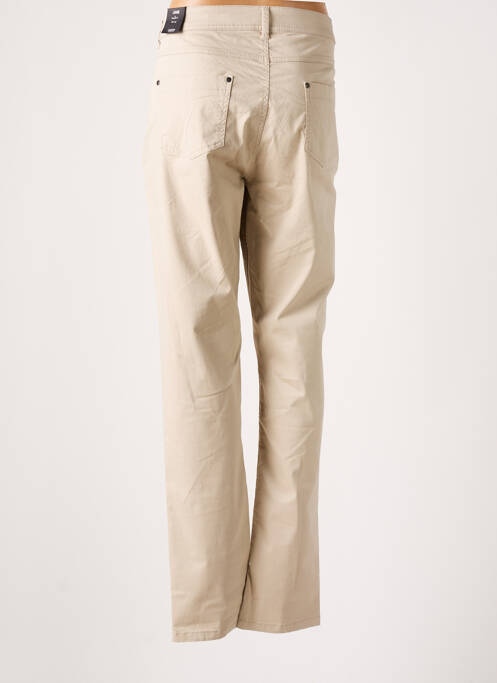 Pantalon slim bej JENSEN femeie