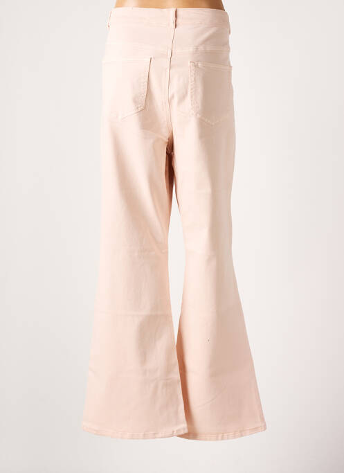 Pantalon evazat croială evazată roz YESTA femme