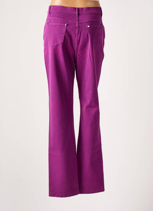 Pantalon slim violet MARBLE femeie