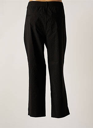 Pantalon slim talie elastică mărime normală negru CISO femeie