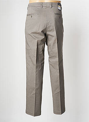 Pantalon chino țesătură poplin mărime normală gri HEMLOCK bărbat