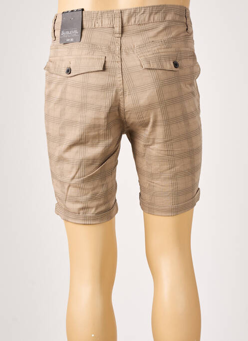 Bermudă maro SUBLEVEL bărbat