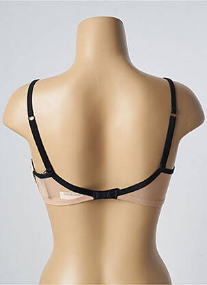 Sutien efect material satinat sutien cupe întregi cu decolteu înalt culoare piersică MARIE JO femeie