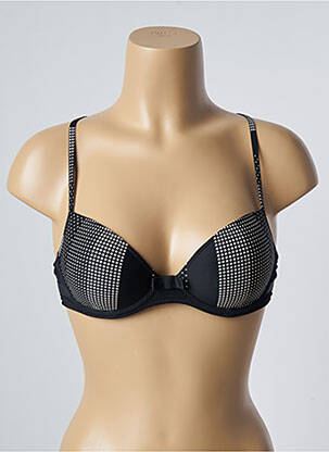 Sutien efect material satinat top sutien modelat negru MARIE JO femeie