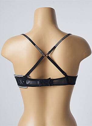 Sutien efect material satinat top sutien modelat negru MARIE JO femeie