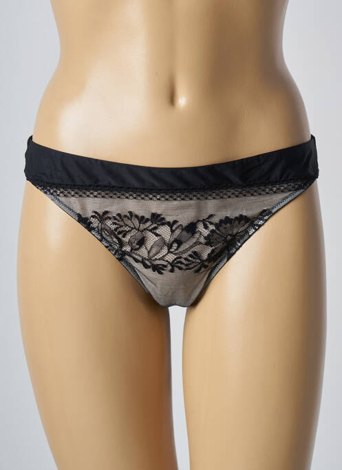 Tanga negru WACOAL femeie