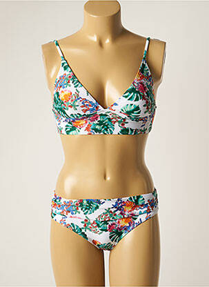 Costum de baie din două piese verde SUN PROJECT femeie