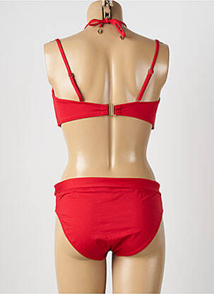 Costum de baie din două piese top bentiță top bentiță roșu LOLITA ANGELS femeie
