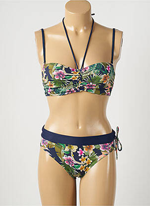 Costum de baie din două piese albastru SALÉE femeie