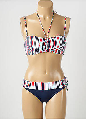 Costum de baie din două piese albastru SALÉE femeie