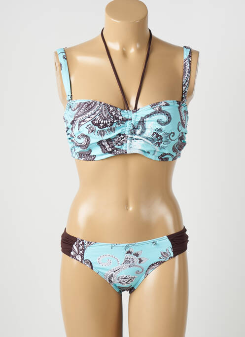 Costum de baie din două piese albastru SALÉE femeie