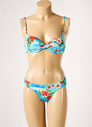 Costum de baie din două piese albastru LOLITA ANGELS femeie