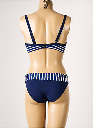 Costum de baie din două piese elasticitate top sutien modelat albastru LOLITA ANGELS femeie