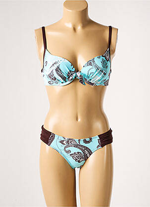 Costum de baie din două piese albastru SALÉE femeie