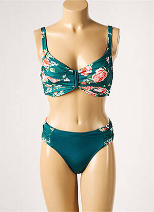 Costum de baie din două piese verde LOLITA ANGELS femeie