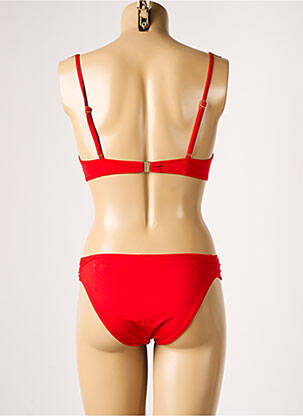 Costum de baie din două piese top sutien modelat top sutien modelat roșu LOLITA ANGELS femeie