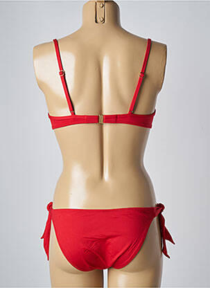 Costum de baie din două piese elasticitate top sutien modelat roșu LOLITA ANGELS femeie