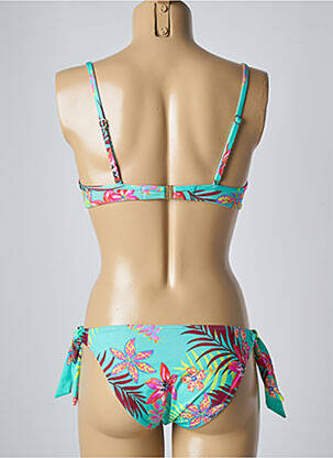 Costum de baie din două piese elasticitate top sutien modelat verde LOLITA ANGELS femeie