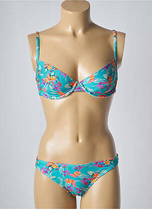 Costum de baie din două piese verde SUN PROJECT femeie