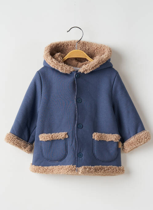 Palton lung albastru MAYORAL fată