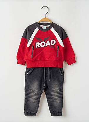 Set pantaloni roșu BOBOLI băiat