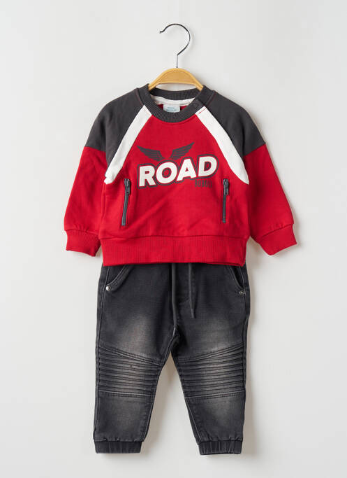 Set pantaloni roșu BOBOLI băiat