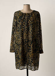 Rochie scurtă mâneci lungi mâneci lungi negru SEE U SOON femme