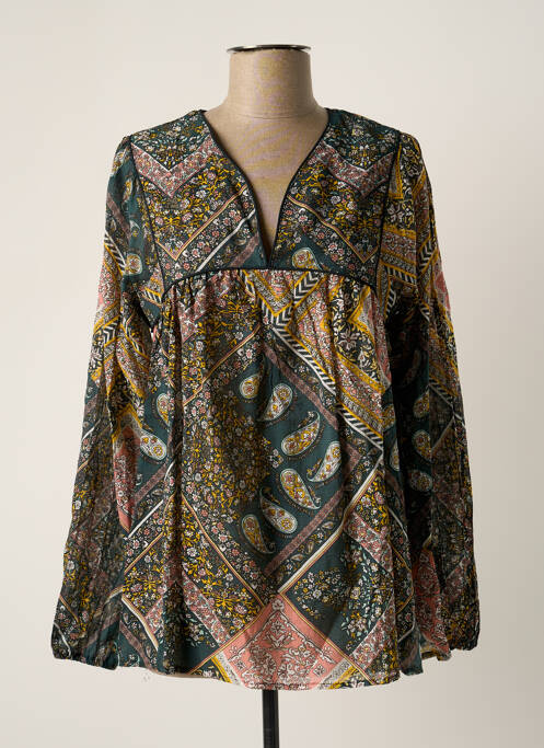 Tunică mâneci lungi verde MOLLY BRACKEN femeie