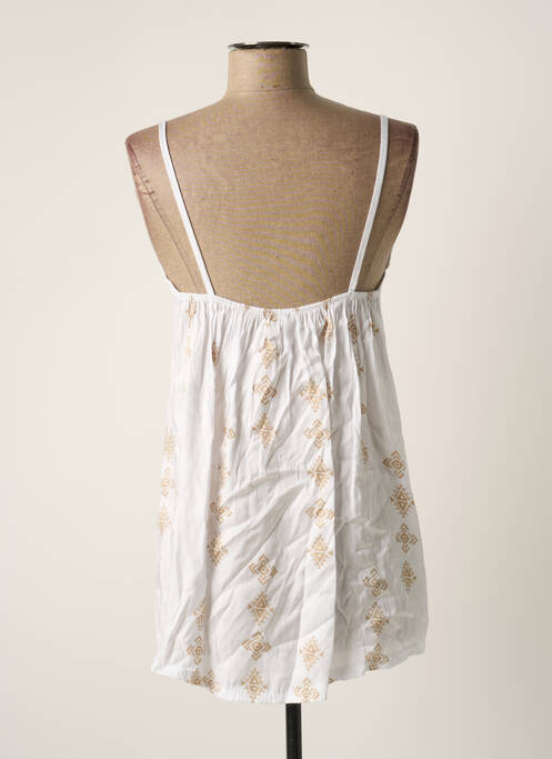 Top alb MADE IN ITALY femeie