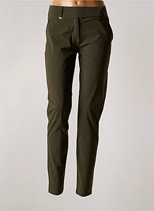 Pantalon slim verde HBT femeie