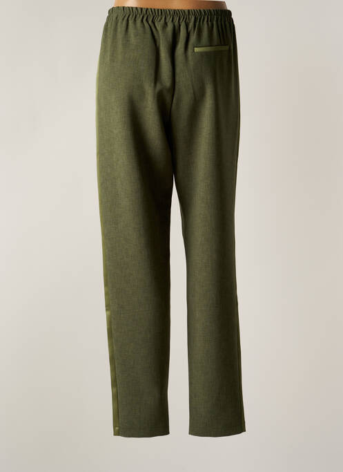 Pantalon slim verde STUDIO PARISIEN femeie