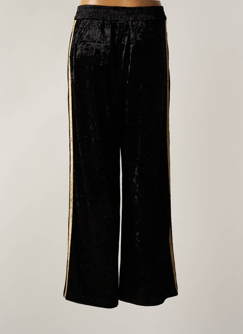Pantalon larg negru LILI SIDONIO femeie