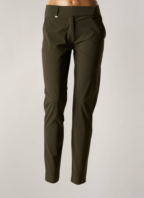 Pantalon slim verde HBT femeie