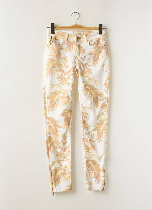 Pantalon slim bej MOS MOSH femeie