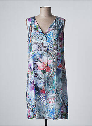 Rochie midi albastru MASSANA femeie