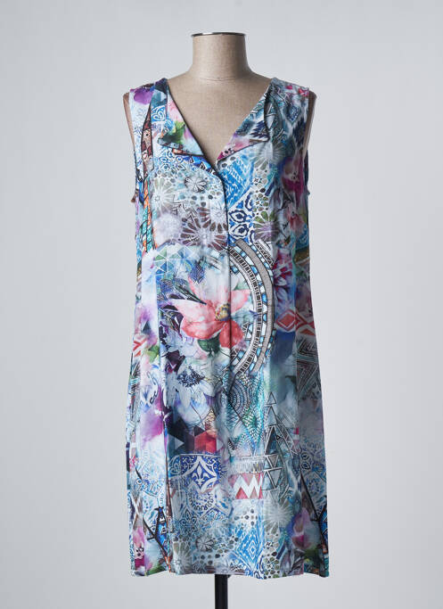 Rochie midi albastru MASSANA femeie