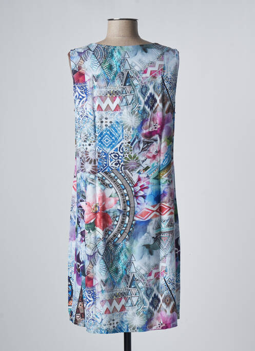 Rochie midi albastru MASSANA femeie