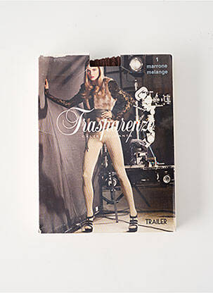 Colanți maro TRASPARENZE femeie