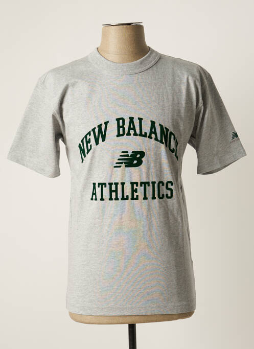 Tricou gri NEW BALANCE bărbat