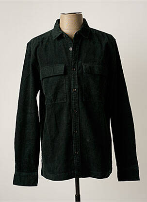 Cămașă cu mâneci lungi verde TEDDY SMITH bărbat